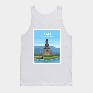 Bali, Indonesia - Pura Ulun Danu Temple Tank Top